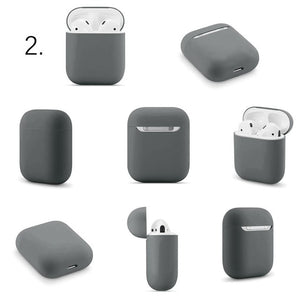 Soft Silicone Cases For Apple Airpods 1/2 Protective Case Bluetooth Wireless Earphone Cover For Apple air pods Charging Box Bags