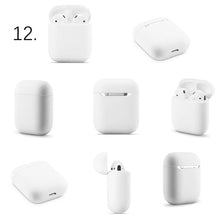 Load image into Gallery viewer, Soft Silicone Cases For Apple Airpods 1/2 Protective Case Bluetooth Wireless Earphone Cover For Apple air pods Charging Box Bags
