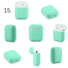 Load image into Gallery viewer, Soft Silicone Cases For Apple Airpods 1/2 Protective Case Bluetooth Wireless Earphone Cover For Apple air pods Charging Box Bags
