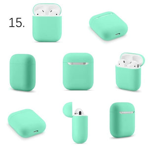 Soft Silicone Cases For Apple Airpods 1/2 Protective Case Bluetooth Wireless Earphone Cover For Apple air pods Charging Box Bags