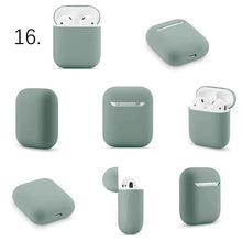 Load image into Gallery viewer, Soft Silicone Cases For Apple Airpods 1/2 Protective Case Bluetooth Wireless Earphone Cover For Apple air pods Charging Box Bags
