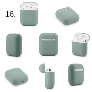 Soft Silicone Cases For Apple Airpods 1/2 Protective Case Bluetooth Wireless Earphone Cover For Apple air pods Charging Box Bags