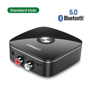 Ugreen Bluetooth RCA Receiver 5.0 aptX LL 3.5mm Jack Aux Wireless Adapter Music for TV Car RCA Bluetooth 5.0 3.5 Audio Receiver
