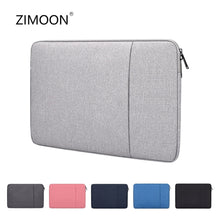 Load image into Gallery viewer, Laptop Sleeve Bag with Pocket for MacBook Air Pro Ratina 11.6/13.3/15.6 inch 11/12/13/14/15 inch Notebook Case Cover for Dell HP
