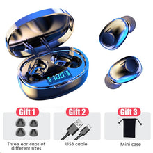 Load image into Gallery viewer, Wireless Earphones TWS Bluetooth 5.0 Mini Earbuds Stereo Bass LED Power Display Noise Cancelling Sports Waterproof Earbud In Ear
