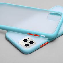 Load image into Gallery viewer, Mint Simple Matte Bumper Phone Case for iphone 11 Pro XR X XS Max SE 6S 6 8 7 Plus Shockproof Soft TPU Silicone Clear Case Cover
