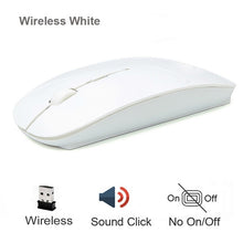 Load image into Gallery viewer, Bluetooth 5.0 + 2.4Ghz Wireless Dual Mode 2 In 1 Cordless Mouse 1600 DPI Ultra-thin Ergonomic Portable Optical Mice
