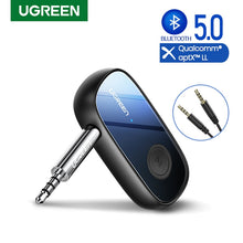 Load image into Gallery viewer, Ugreen Bluetooth Receiver 5.0 aptX LL 3.5mm AUX Jack Audio Wireless Adapter for Car PC Headphones Mic 3.5 Bluetooth 5.0 Receptor
