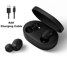 Load image into Gallery viewer, Xiaomi Redmi Airdots 2 TWS Mi True Wireless Bluetooth Earphones Stereo Bass Bluetooth 5.0 With Mic Handsfree Earbuds AI Control
