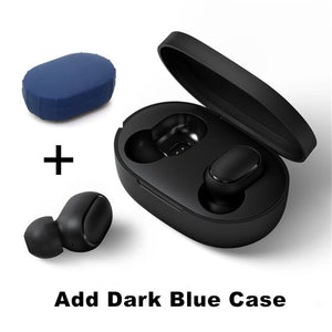 Xiaomi Redmi Airdots 2 TWS Mi True Wireless Bluetooth Earphones Stereo Bass Bluetooth 5.0 With Mic Handsfree Earbuds AI Control