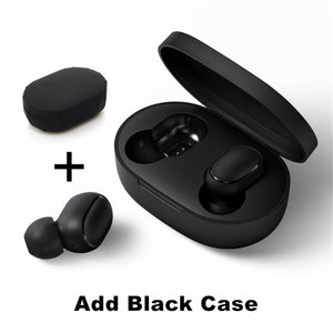 Xiaomi Redmi Airdots 2 TWS Mi True Wireless Bluetooth Earphones Stereo Bass Bluetooth 5.0 With Mic Handsfree Earbuds AI Control