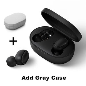 Xiaomi Redmi Airdots 2 TWS Mi True Wireless Bluetooth Earphones Stereo Bass Bluetooth 5.0 With Mic Handsfree Earbuds AI Control