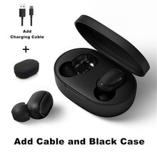 Load image into Gallery viewer, Xiaomi Redmi Airdots 2 TWS Mi True Wireless Bluetooth Earphones Stereo Bass Bluetooth 5.0 With Mic Handsfree Earbuds AI Control
