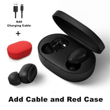 Load image into Gallery viewer, Xiaomi Redmi Airdots 2 TWS Mi True Wireless Bluetooth Earphones Stereo Bass Bluetooth 5.0 With Mic Handsfree Earbuds AI Control
