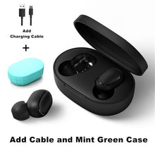 Load image into Gallery viewer, Xiaomi Redmi Airdots 2 TWS Mi True Wireless Bluetooth Earphones Stereo Bass Bluetooth 5.0 With Mic Handsfree Earbuds AI Control
