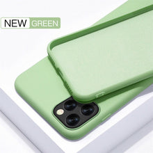 Load image into Gallery viewer, YISHANGOU Case For Apple iPhone 11 12 Pro Max SE 2 2020 6 S 7 8 Plus X XS MAX XR Cute Candy Color Couples Soft Silicone Cover
