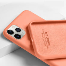 Load image into Gallery viewer, YISHANGOU Case For Apple iPhone 11 12 Pro Max SE 2 2020 6 S 7 8 Plus X XS MAX XR Cute Candy Color Couples Soft Silicone Cover
