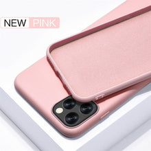 Load image into Gallery viewer, YISHANGOU Case For Apple iPhone 11 12 Pro Max SE 2 2020 6 S 7 8 Plus X XS MAX XR Cute Candy Color Couples Soft Silicone Cover
