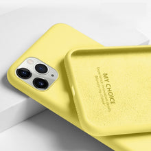 Load image into Gallery viewer, YISHANGOU Case For Apple iPhone 11 12 Pro Max SE 2 2020 6 S 7 8 Plus X XS MAX XR Cute Candy Color Couples Soft Silicone Cover
