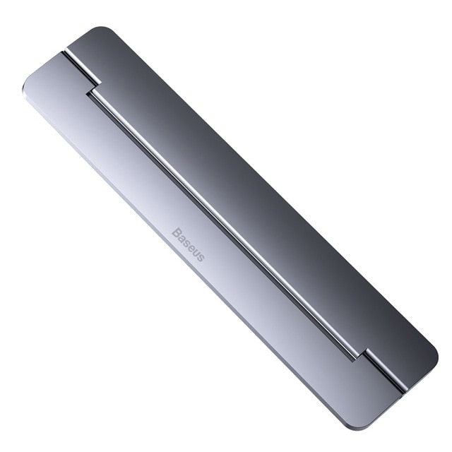 Baseus Laptop Stand for MacBook Air Pro Adjustable Aluminum Laptop Riser Foldable Portable Notebook Stand for 11/13/17 inch