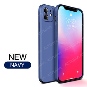 2020 New Luxury Liquid Silicone Case For iPhone 11 Pro Max 12  protector Case For iPhone X XS MAX XR 7 8 6 6S PLUS SE 2020 Cover