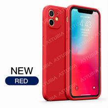 Load image into Gallery viewer, 2020 New Luxury Liquid Silicone Case For iPhone 11 Pro Max 12  protector Case For iPhone X XS MAX XR 7 8 6 6S PLUS SE 2020 Cover

