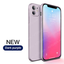 Load image into Gallery viewer, 2020 New Luxury Liquid Silicone Case For iPhone 11 Pro Max 12  protector Case For iPhone X XS MAX XR 7 8 6 6S PLUS SE 2020 Cover
