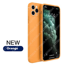 Load image into Gallery viewer, 2020 New Luxury Liquid Silicone Case For iPhone 11 Pro Max 12  protector Case For iPhone X XS MAX XR 7 8 6 6S PLUS SE 2020 Cover
